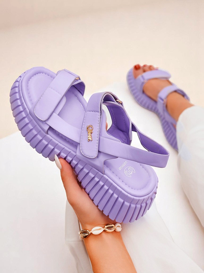 Royalfashion Damensandalen auf dickerer Sohle Hortez