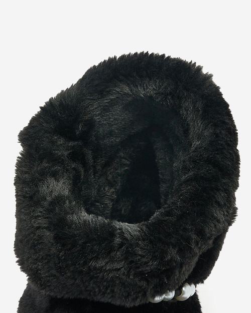 Royalfashion Жіночі снігоступи з перлами Cuvilav