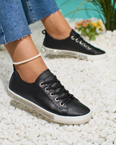 Royalfashion Damen Zutifa Zirkonia Sportschuhe