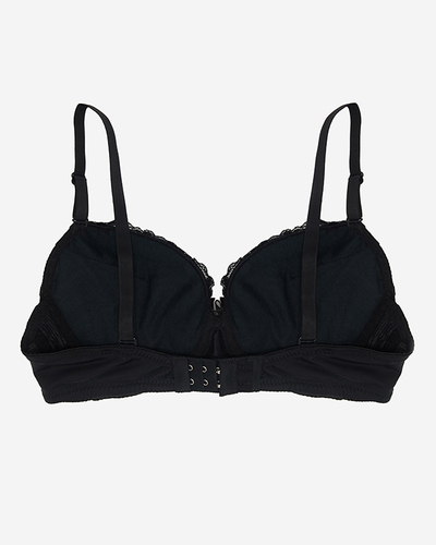 Schwarzer Push-up-BH für Damen - Unterwäsche
