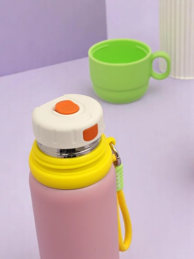 Royalfashion Thermobecher mit einem Happy Smile Becher