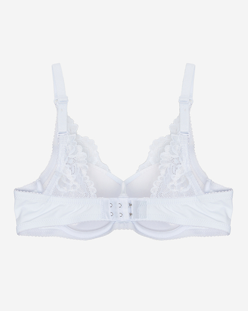 Жіночий білий бюстгальтер з мереживом - Нижня білизна