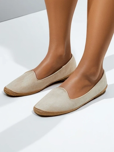 Royalfashion Damen Eco-Suede Espadrilles Emmeno