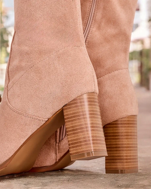 Жіночі чоботи з високими шкарпетками Royalfashion Vecce