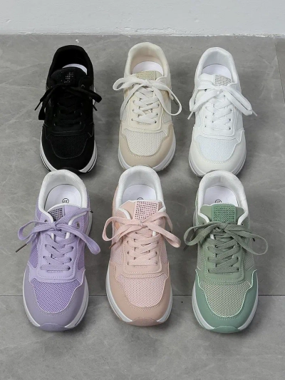 Royalfashion Damen-Plattform-Sportsneaker Revided