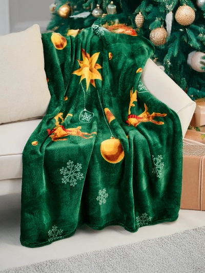 Royalfashion Weihnachtsdecke 200x220