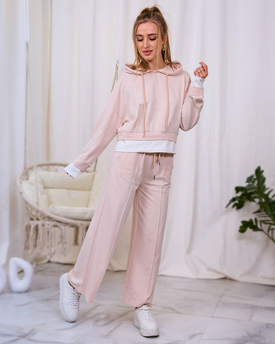 Royalfashion Жіночий спортивно-повсякденний комплект у верблюжому