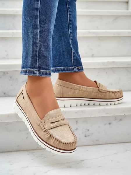 Royalfashion Damen Eco-Suede Mokassins Bellisse