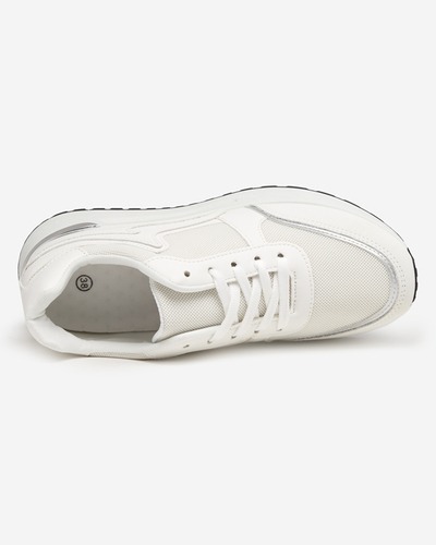 OUTLET Weiße Sportschuhe für Damen von Delani - Schuhe