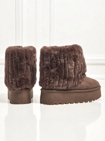 Damen Schneestiefel mit Fell Irelle