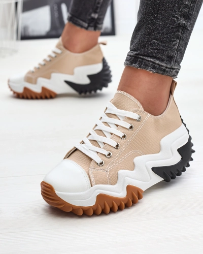 Sportschuhe a'la sneakers in beige Ascota- Footwear
