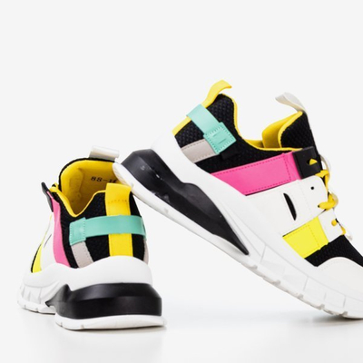 Schwarze Sportschuhe mit bunten Ida-Einsätzen - Schuhe 1