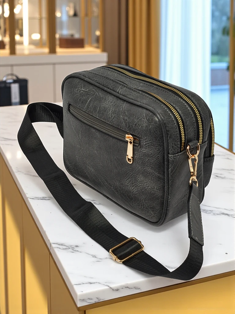 Kleine Damenhandtasche aus Öko-Leder Hidden Thorn