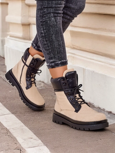 Royalfashion Damen Stiefeletten Workery Ferrinole