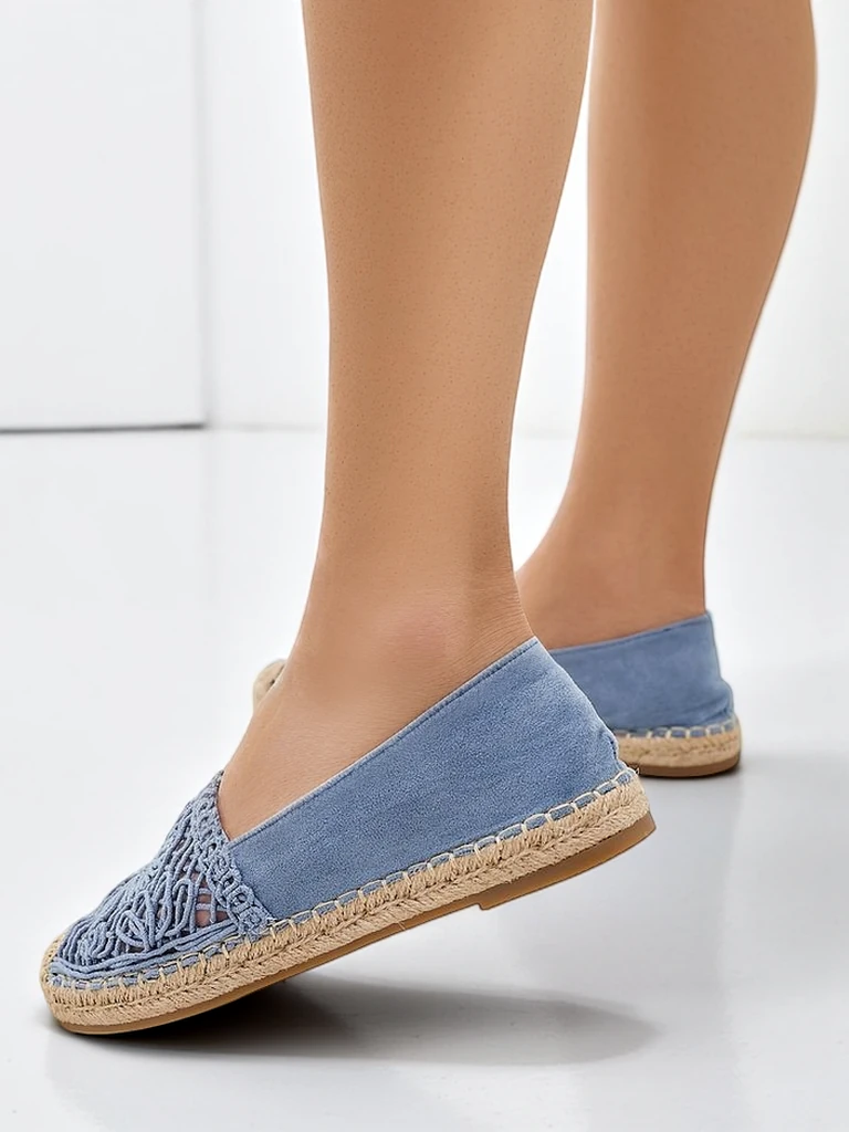 Royalfashion Damen Perforierte Espadrilles Verela