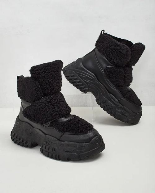 Жіночі снігоступи Royalfashion з овчиною Segulla