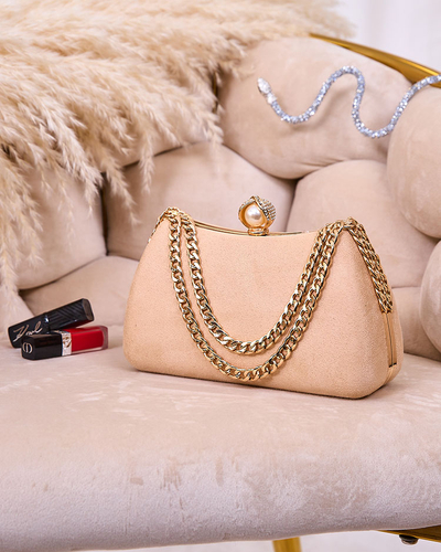 Жіночий клатч Royalfashion Бежевий