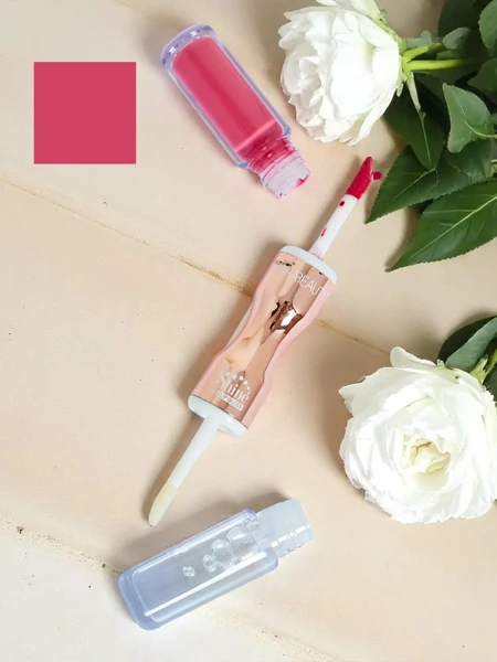 2-in-1 Lippenstift und Klarer Lipgloss Gummy Bare