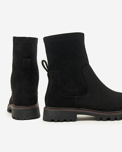 Royalfashion Gebimma Damenstiefel aus Öko-Wildleder