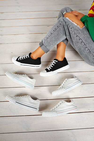 Schwarzer Damen-Sneaker Typ Sols - Footwear