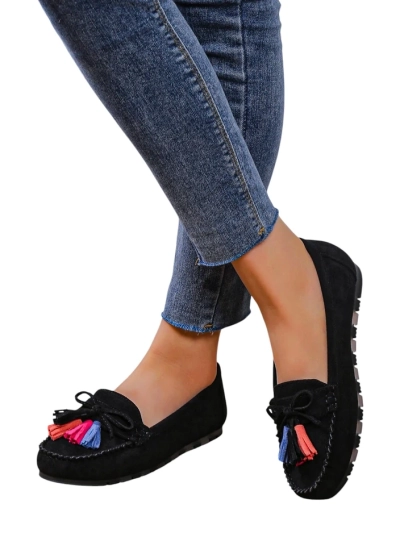 Royalfashion Damen Eco-Suede Mokassins Zimmid