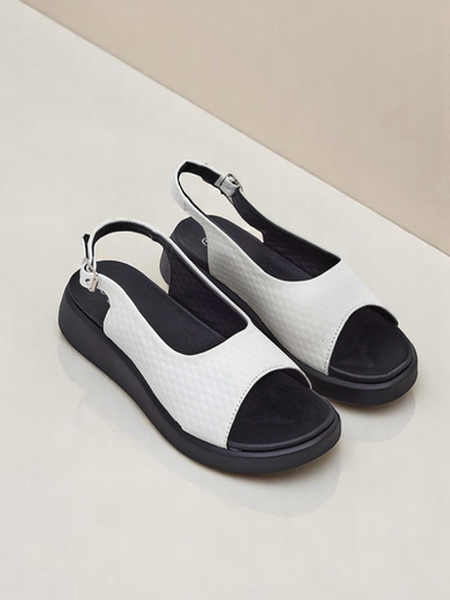 Royalfashion Damen Sandalen mit dicker Sohle Riva