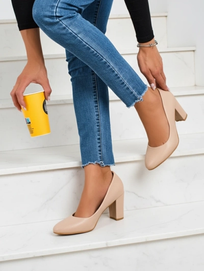 Royalfashion Damen Pumps aus Öko-Leder Sofia Lux