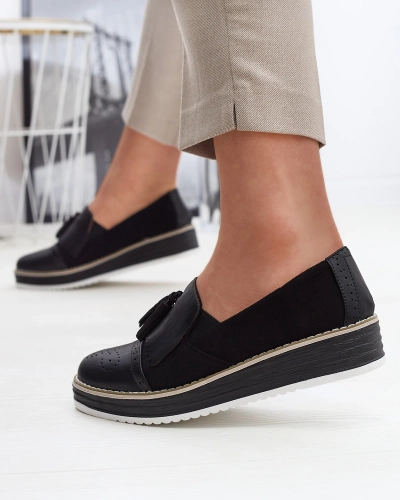 Schwarzer Damen-Halbschuh Veolita- Footwear