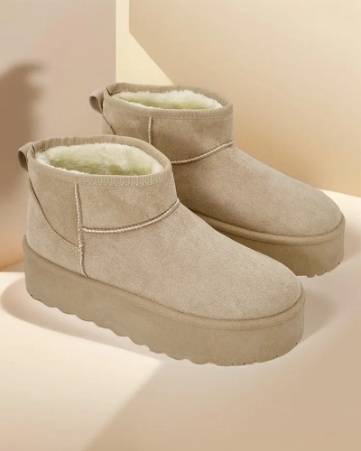 Royalfashion Kurze Schneestiefel für Frauen Alalla