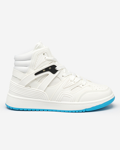 Weißer interessanter High-Top-Sportschuh für Damen Gisore - Schuhe