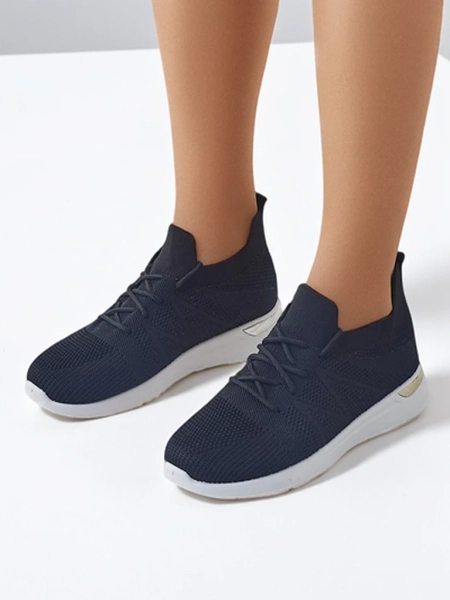 Royalfashion Damen Stoff Sportschuhe Innen