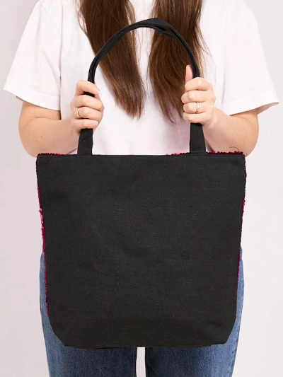 Royalfashion Damenhandtasche mit Pailletten