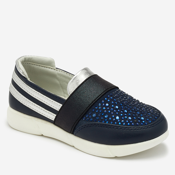Marineblaue Kinder-Slipper Ciarala - Footwear
