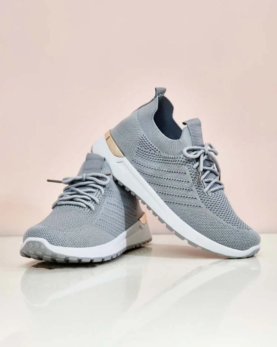 Royalfashion Damen Stoff Sportschuhe Amgent