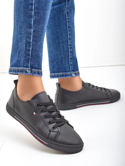 Royalfashion Damen Sneaker aus Eco-Leder Keopsa
