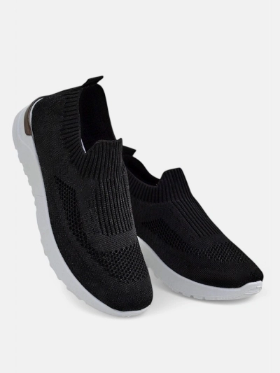 Royalfashion Damen Slipper Stoff Sport Schuhe Terrifa