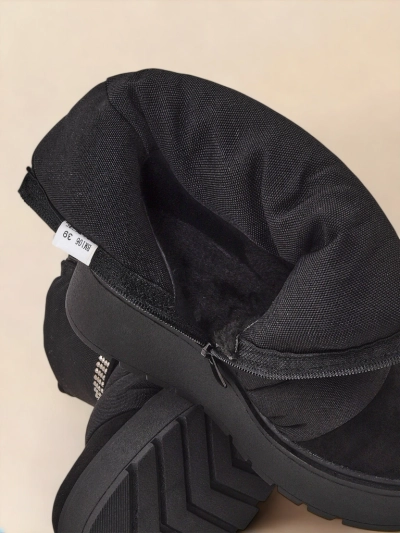 Royalfashion Damen Keilabsatz Schneestiefel Renosi