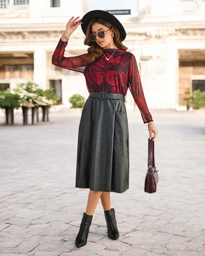 Royalfashion Damenbluse mit Print