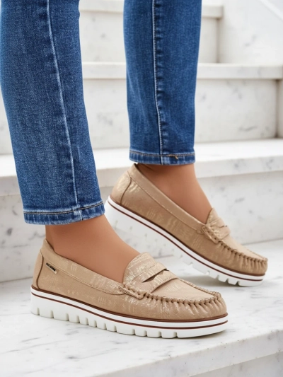 Royalfashion Damen Eco-Suede Mokassins Bellisse