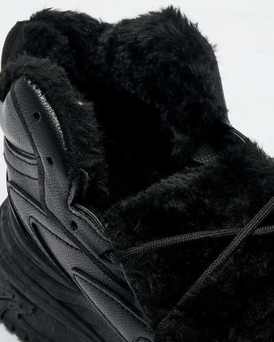 Royalfashion Forraffi pelzisolierte Damen-Sneakers