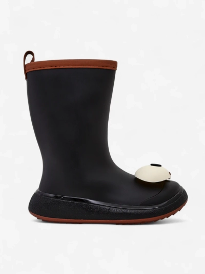 Royalfashion Lustige-Augen-Kinder-Regenstiefel