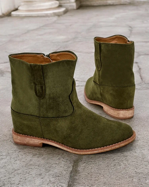 Боти Royalfashion в стилі ковбоя на покритому клиноподібному каблуці Patorias