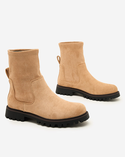 Royalfashion Gebimma Damenstiefel aus Öko-Wildleder