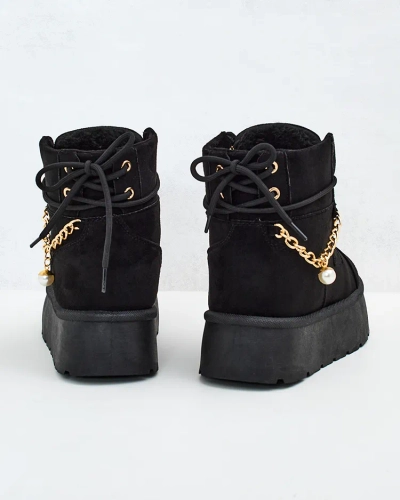 Royalfashion Damen Schnürstiefel Woruces