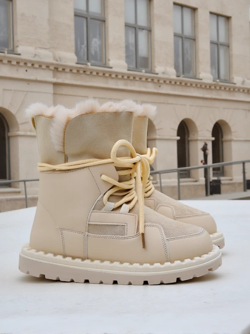 Royalfashion Жіночі черевики на шнурівці для снігу Viovi