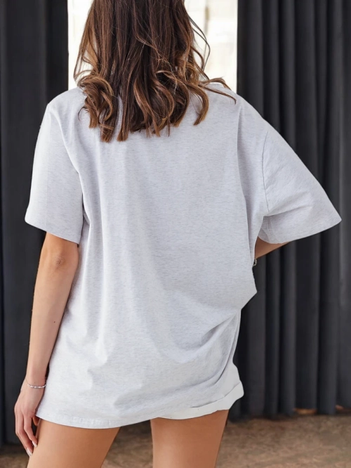 Royalfashion Жіноча бавовняна футболка з принтом