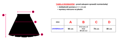 Fuchsia Damen Maxirock - Kleidung