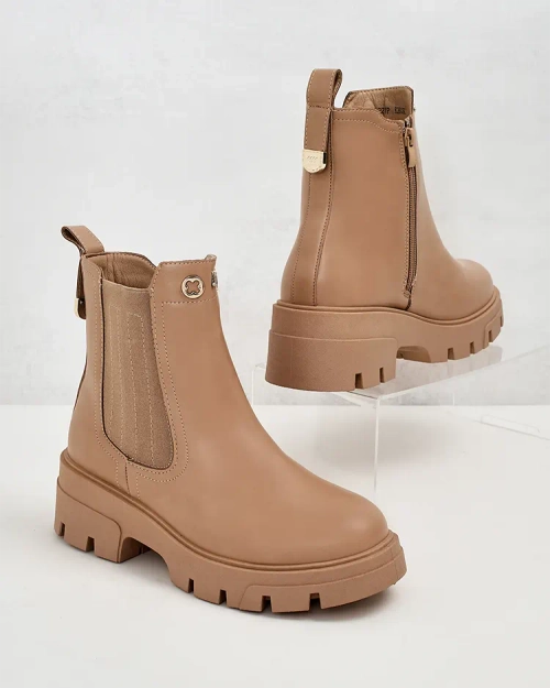 Royalfashion Жіночі черевики на товстій підошві Gegri