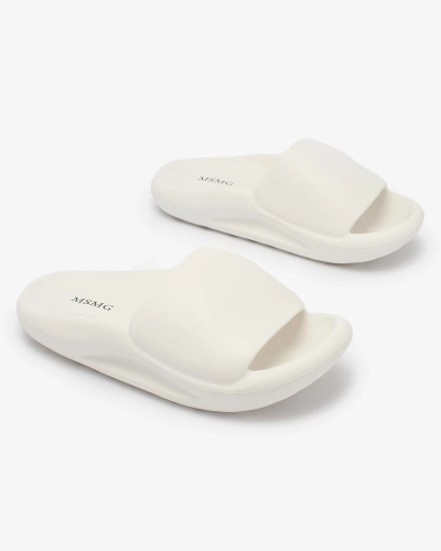 Шльопанці жіночі Royalfashion White Moralno