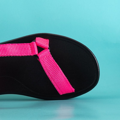 Fuchsia Damen Sport Sandalen Tatag - Schuhe